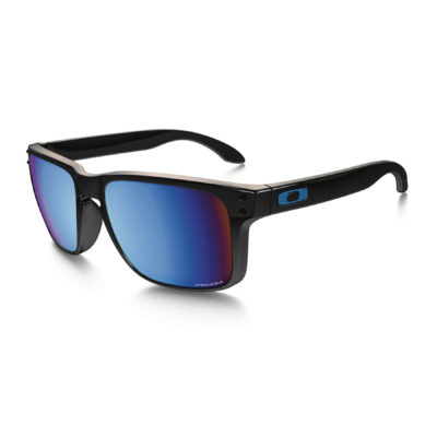 Men's Oakley Sunglasses - Oakley Holbrook. Polished Black - Prizm Deep Water Polarized Men's Oakley Sunglasses - Oakley Holbrook. Polished Black - Prizm Deep Water Polarized